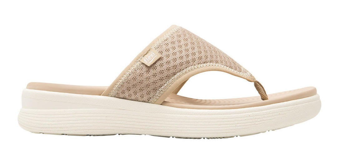 SANDALIAS MUJER FLEXI DELTA 114002BEIGE - 4