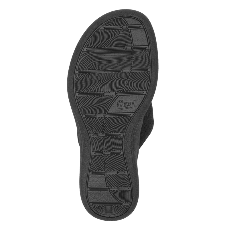 SANDALIA MUJER DELTA 114002 NEGRA - 7