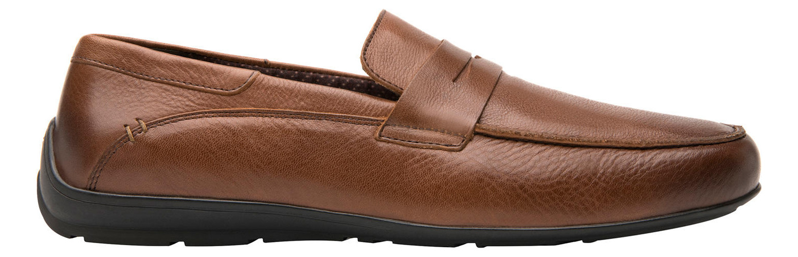 MOCASINES HOMBRE FLEXI CUERO CAFE COS - 2
