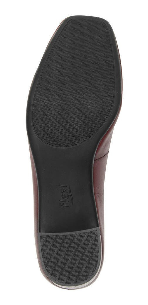 ZAPATO FLEXI MUJER CUERO MARIONE ROJO OSC. - 8
