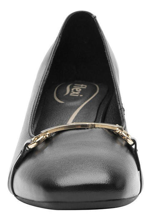 ZAPATO FLEXI MUJER CUERO MARIONE NEGRO - 5