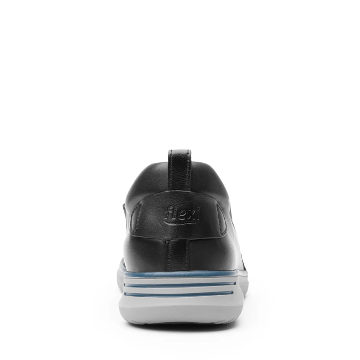 ZAPATILLAS MUJER FLEXI URBANAS NEGRO CUERO BETH - 5