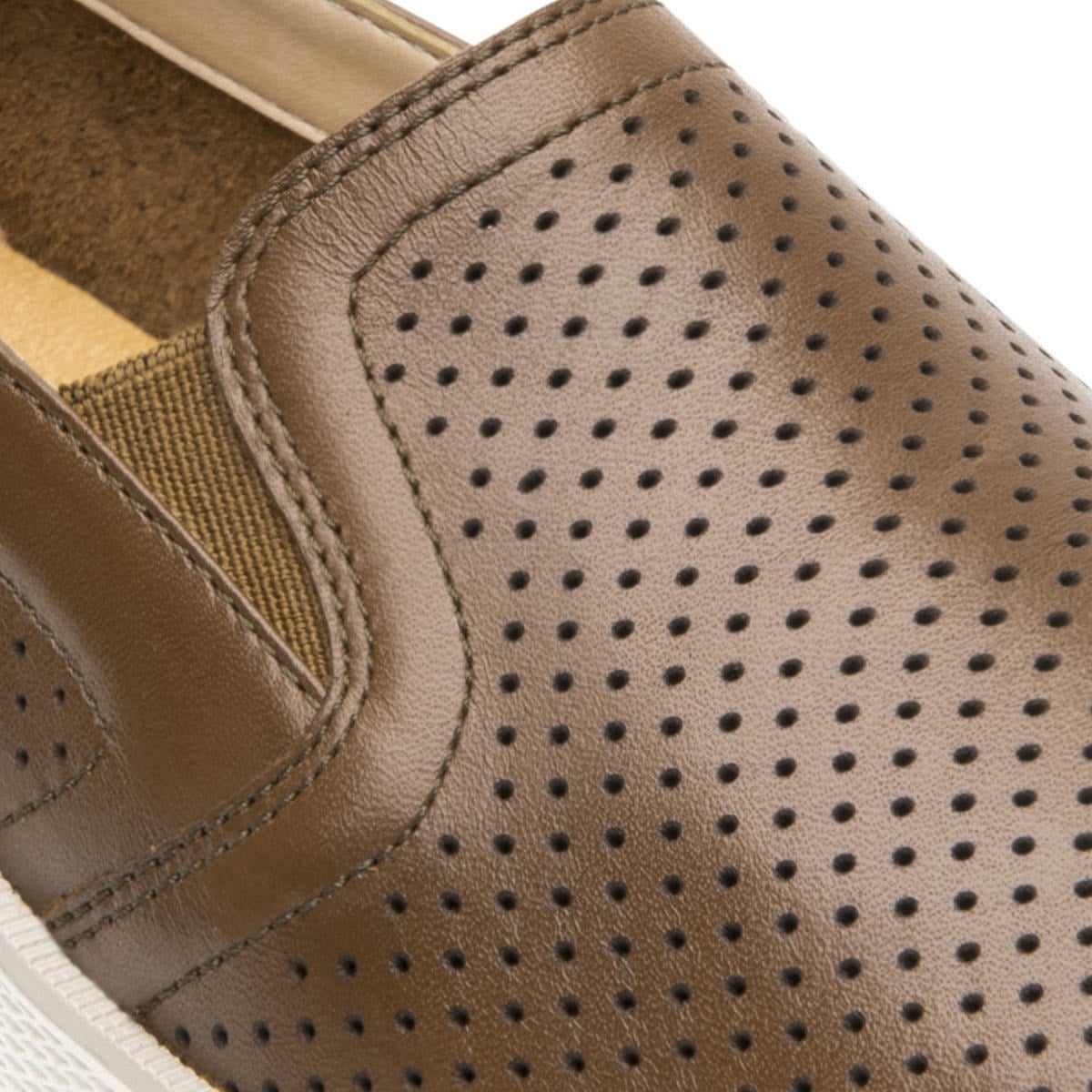 ZAPATILLAS MUJER FLEXI URBANAS CAFÉ CUERO ROSAURA 119302TAN - 2