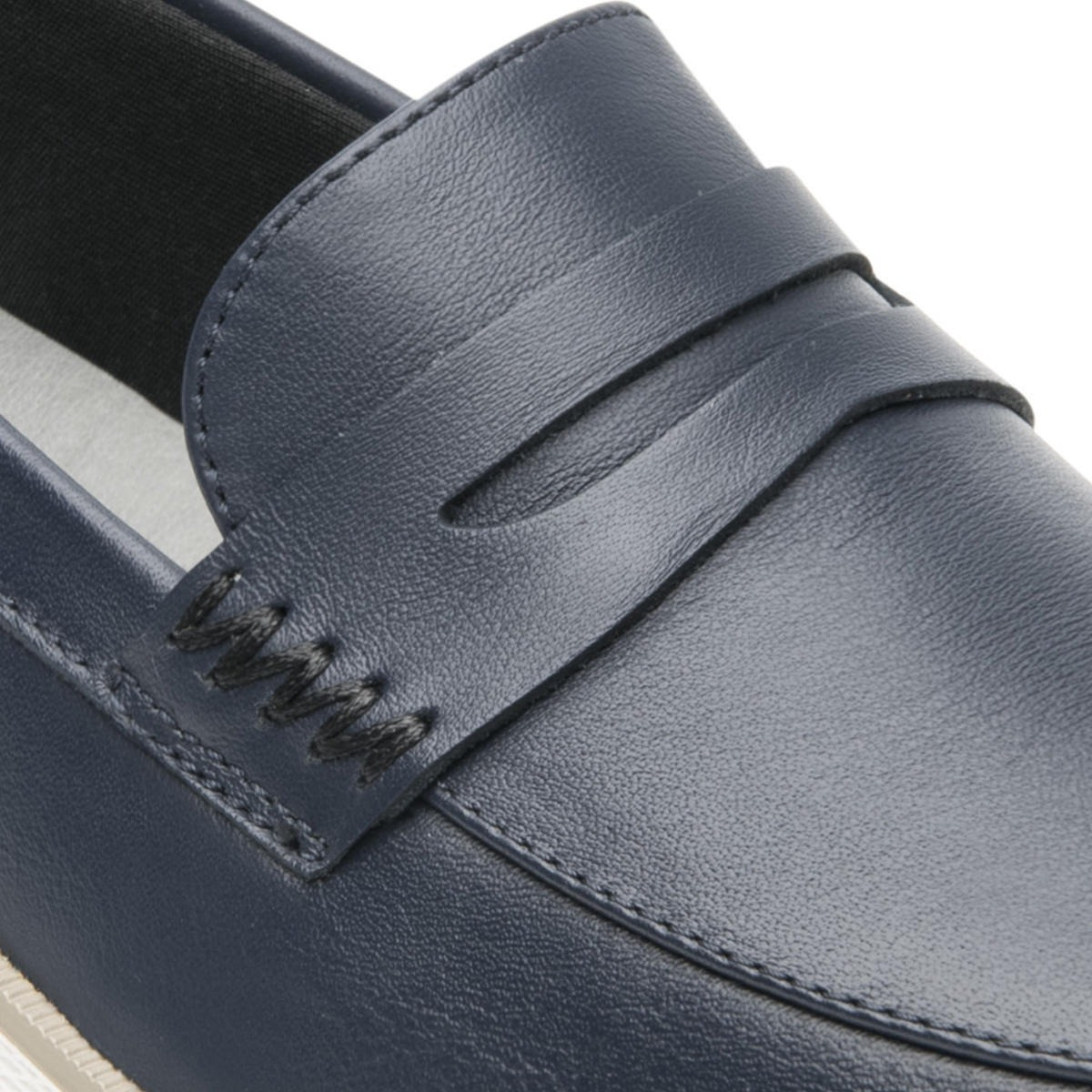 ZAPATILLAS MUJER FLEXI URBANAS AZUL CUERO ROSAURA - 2