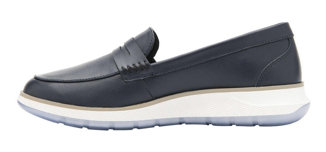 ZAPATILLAS MUJER FLEXI URBANAS AZUL CUERO ROSAURA - 4