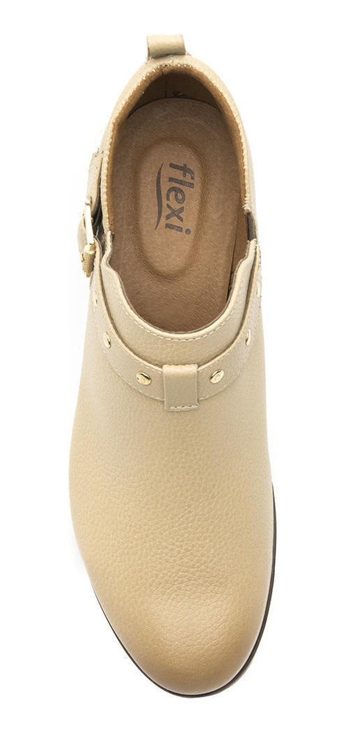 BOTIN BOOTIE FLEXI MUJER LIZZY 110006BEIGE - 7