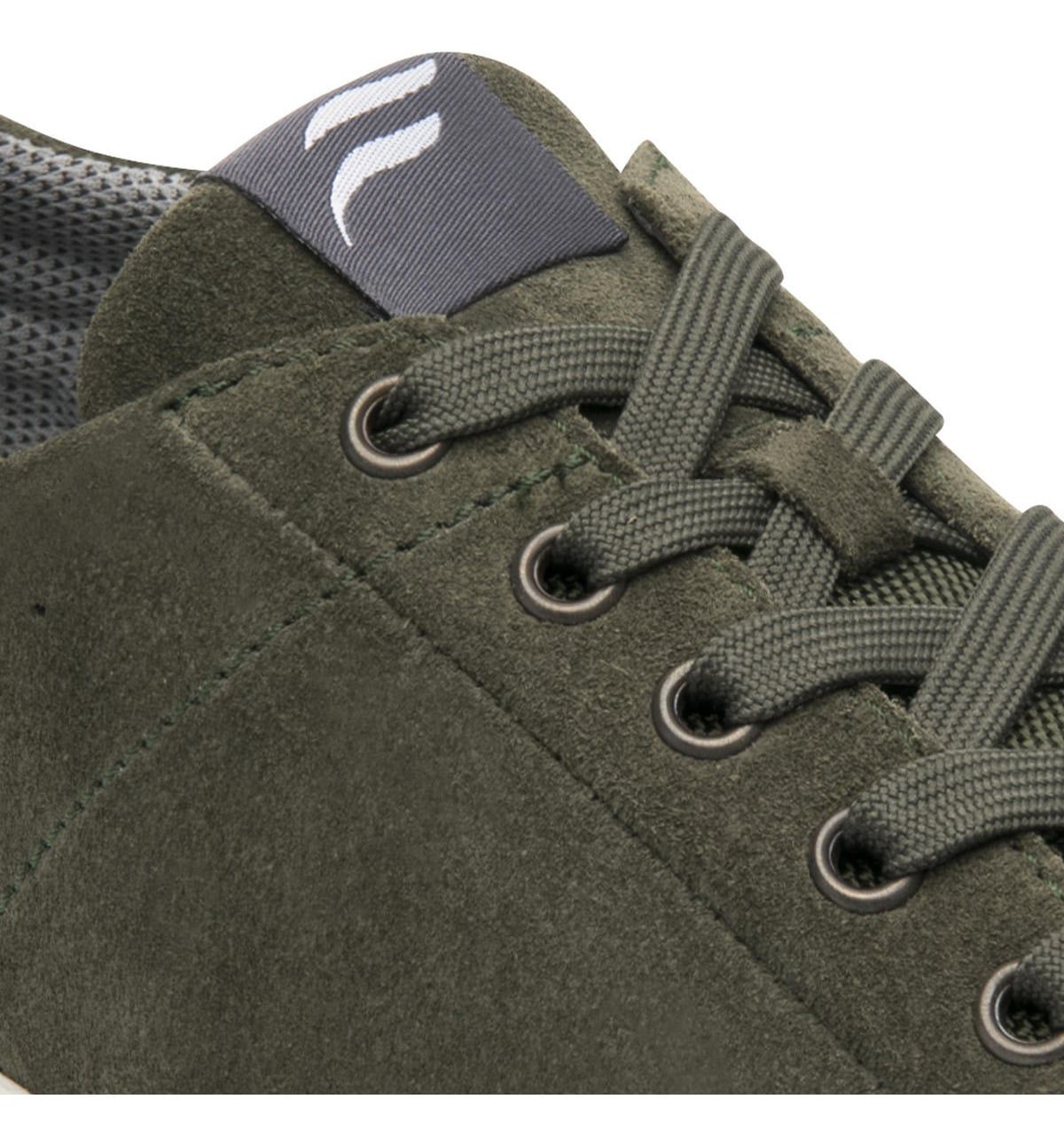 ZAPATILLAS HOMBRE FLEXI URBANAS OLIVA CUERO CRETA 412402 - 2