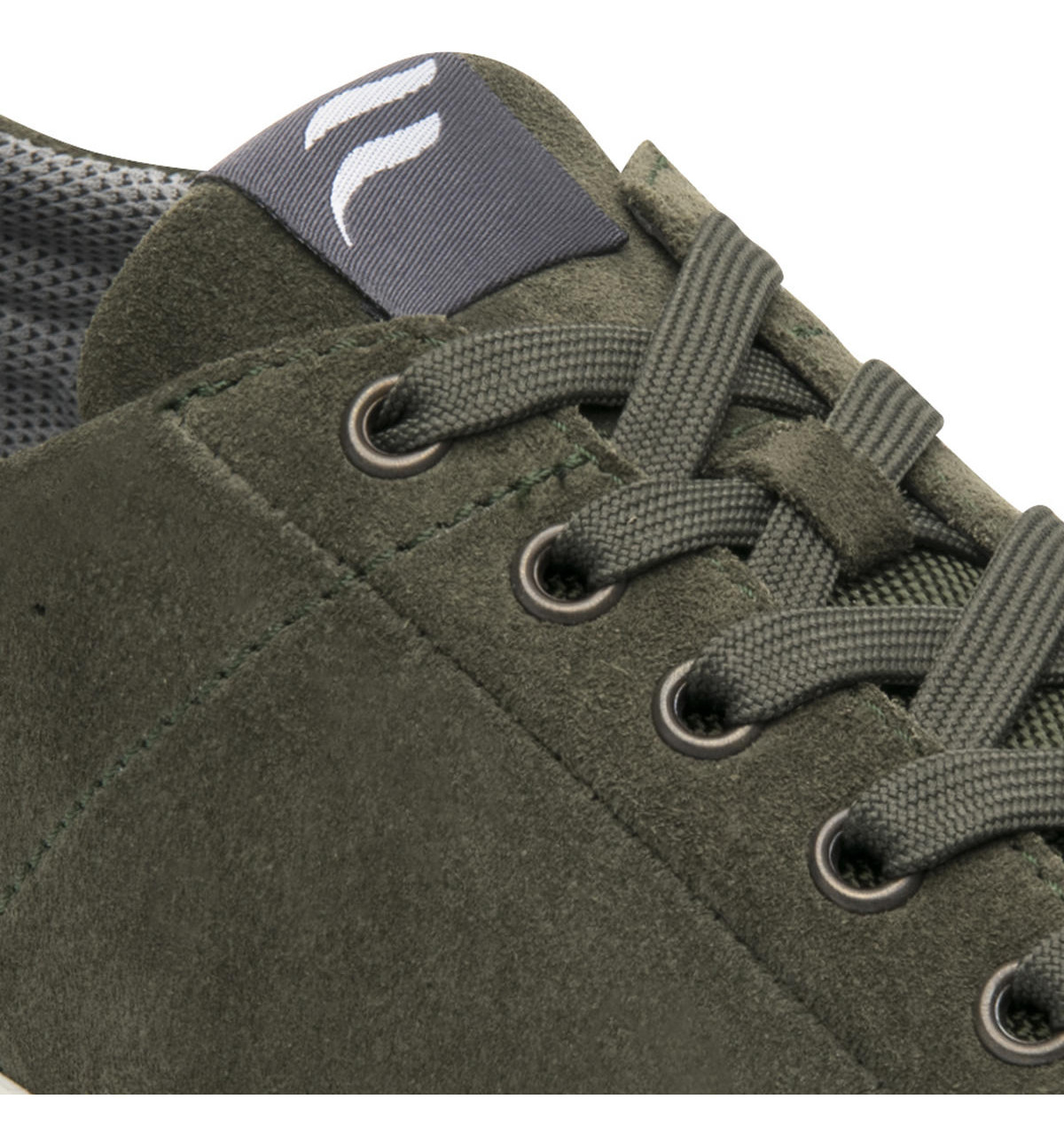 ZAPATILLAS HOMBRE FLEXI URBANAS OLIVA CUERO CRETA 412402 - 2