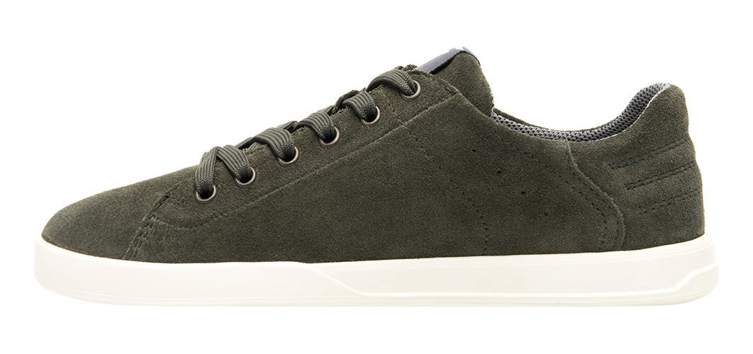 ZAPATILLAS HOMBRE FLEXI URBANAS OLIVA CUERO CRETA 412402 - 4