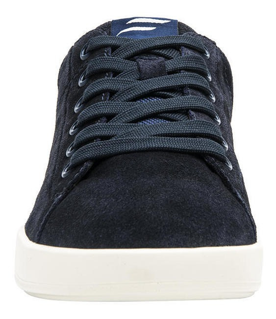 ZAPATILLAS HOMBRE FLEXI URBANAS AZUL MARINO CUERO CRETA 412402 - 5