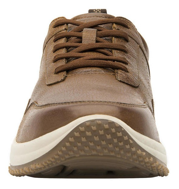 ZAPATILLAS HOMBRE FLEXI URBANAS CAFÉ CUERO FLYER 410701 - 4