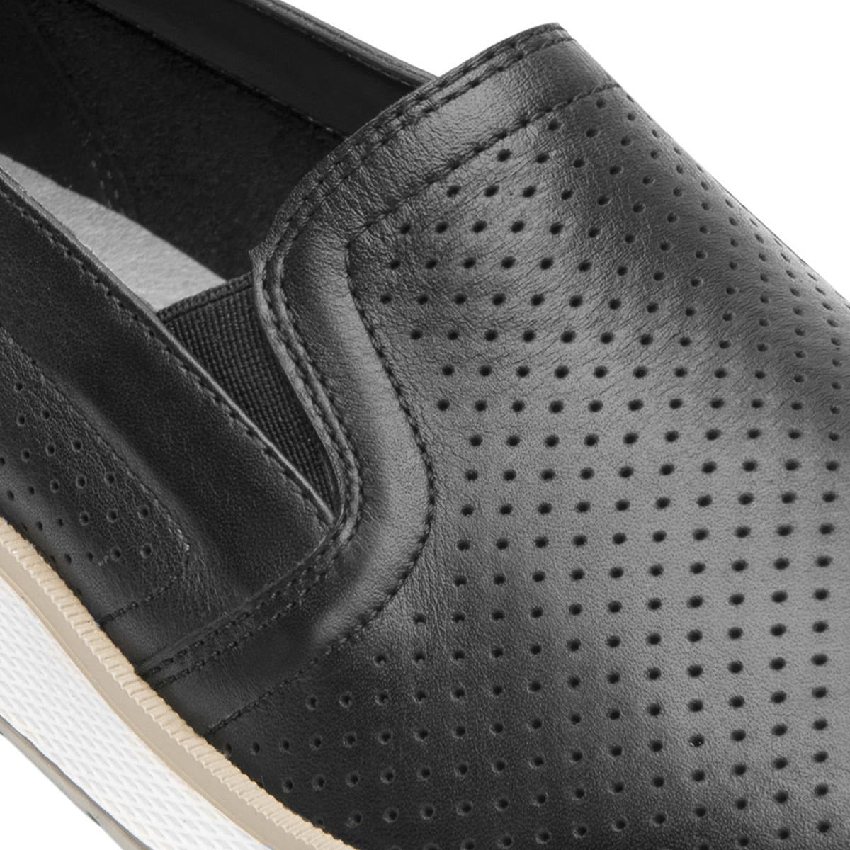 ZAPATILLAS MUJER FLEXI URBANAS NEGRO CUERO ROSAURA - 2