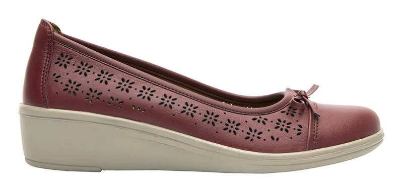 ZAPATO MUJER CASTAÑA 45608ROJO - 3
