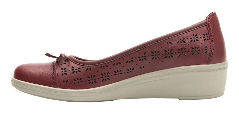 ZAPATO MUJER CASTAÑA 45608ROJO - 4