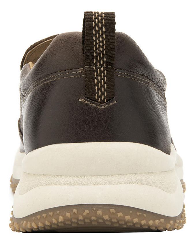 ZAPATILLAS HOMBRE FLEXI CASUALES CAFÉ FLYER CUERO 410703 - 3