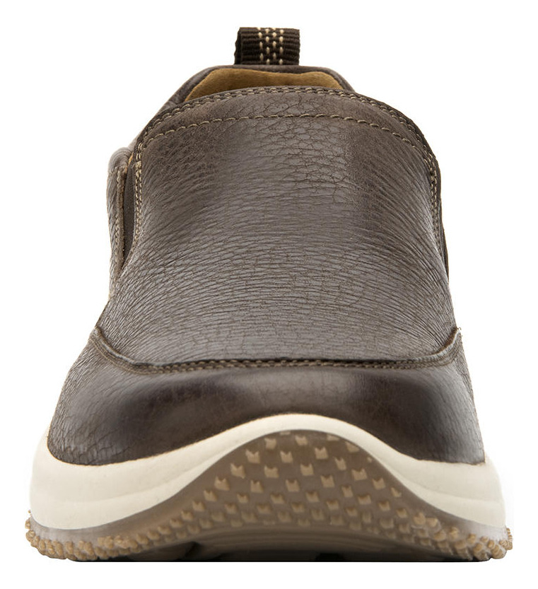 ZAPATILLAS HOMBRE FLEXI CASUALES CAFÉ FLYER CUERO 410703 - 5