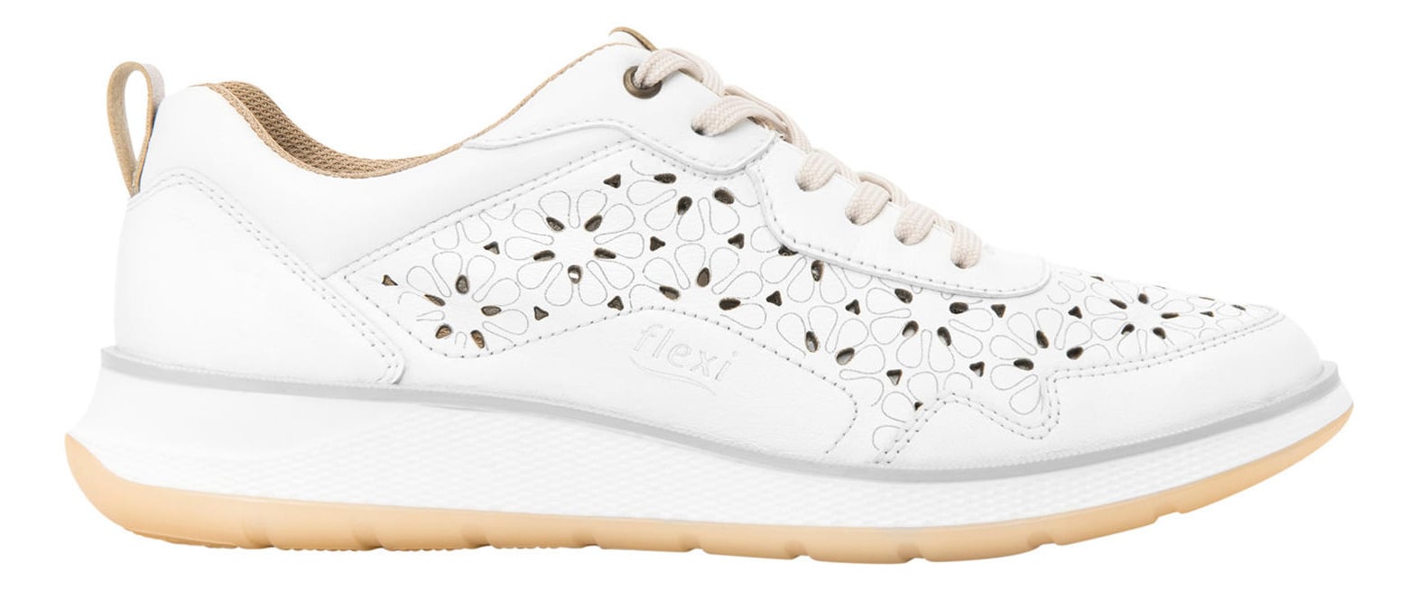 ZAPATILLA FLEXI MUJER CUERO ROSAURA BLANCO - 2