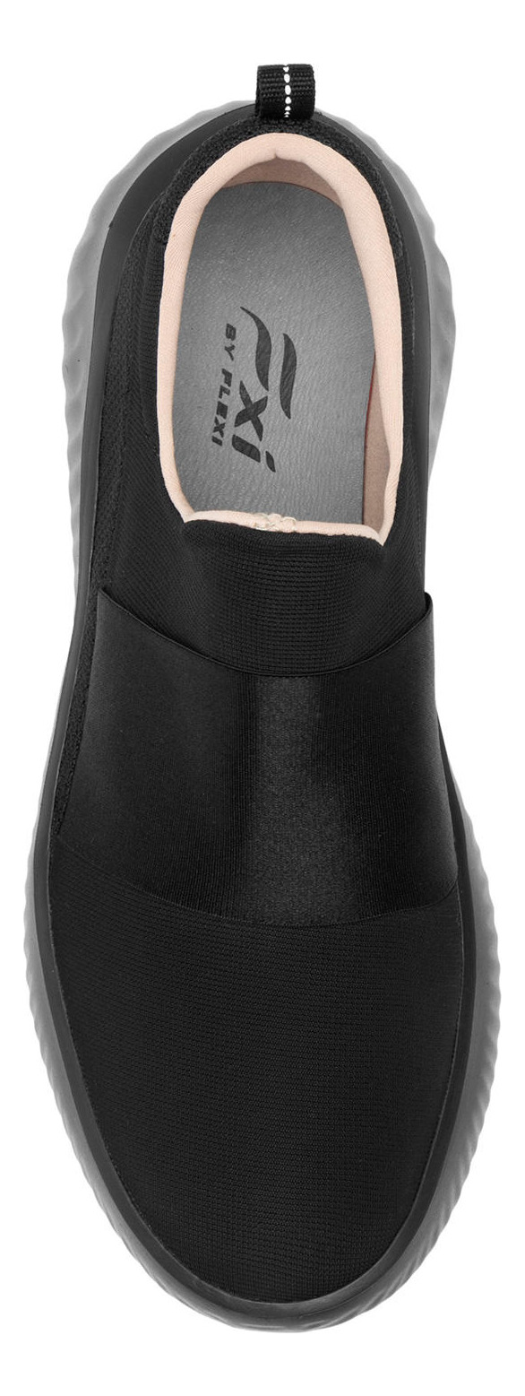 ZAPATILLAS MUJER FLEXI URBANAS NEGRO DANNA - 7