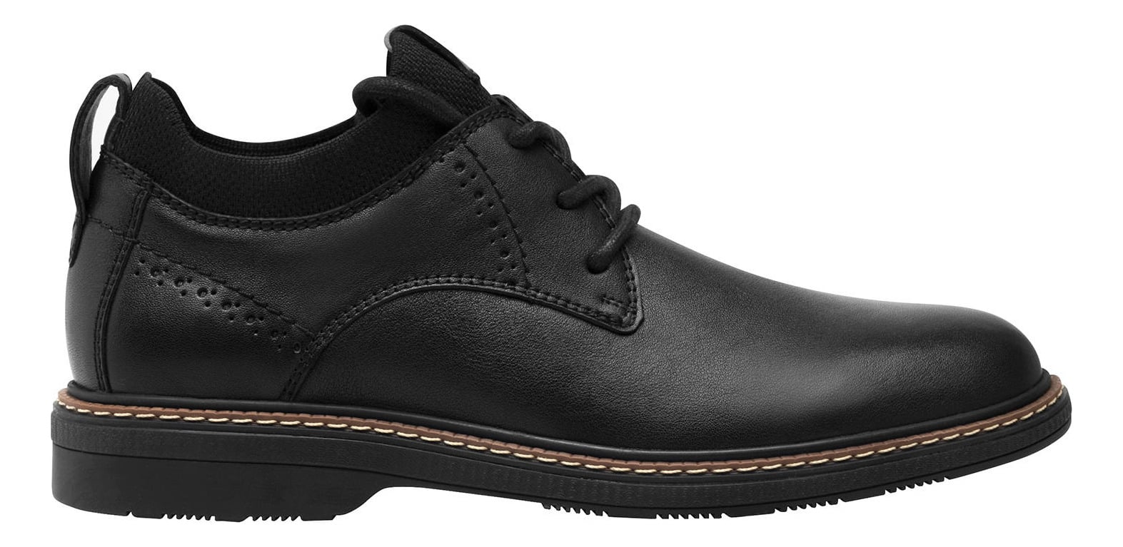 ZAPATO FLEXI HOMBRE CUERO OKAN NEGRO - 2