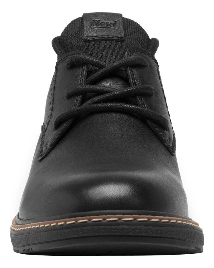 ZAPATO FLEXI HOMBRE CUERO OKAN NEGRO - 4