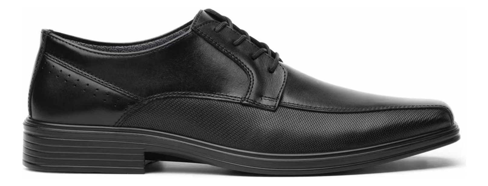 ZAPATO FLEXI HOMBRE CUERO BALI NEGRO - 1