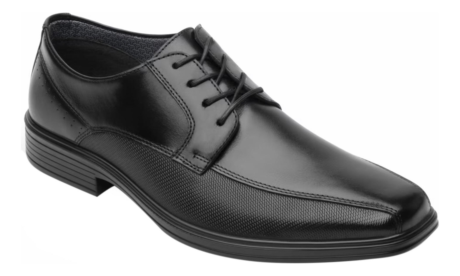 ZAPATO FLEXI HOMBRE CUERO BALI NEGRO - 2