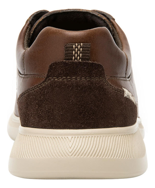 ZAPATILLAS HOMBRE FLEXI CASUALES CAFÉ CUERO HIKA - 5