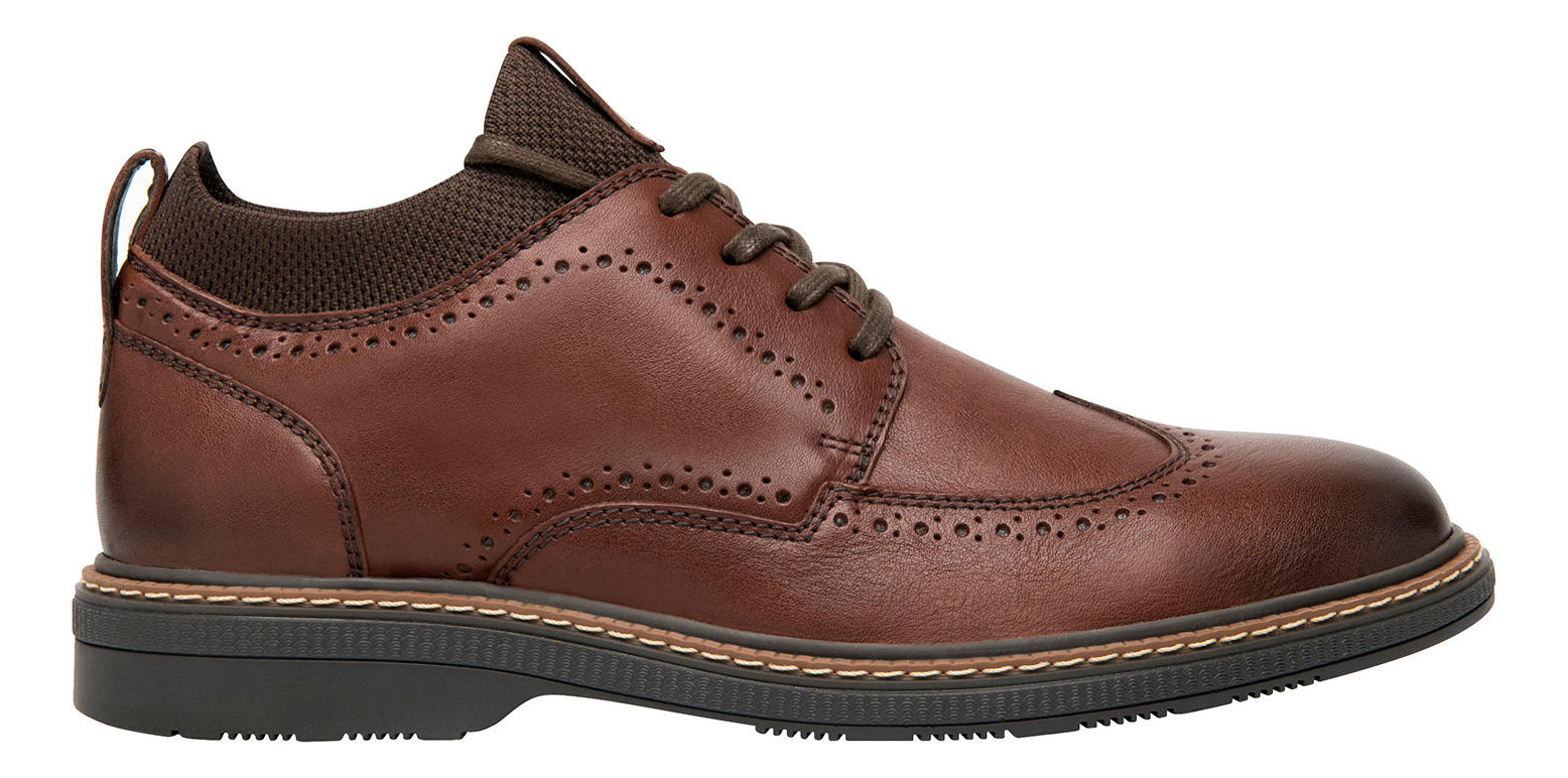 ZAPATO FLEXI HOMBRE CUERO OKAN CAFE - 2