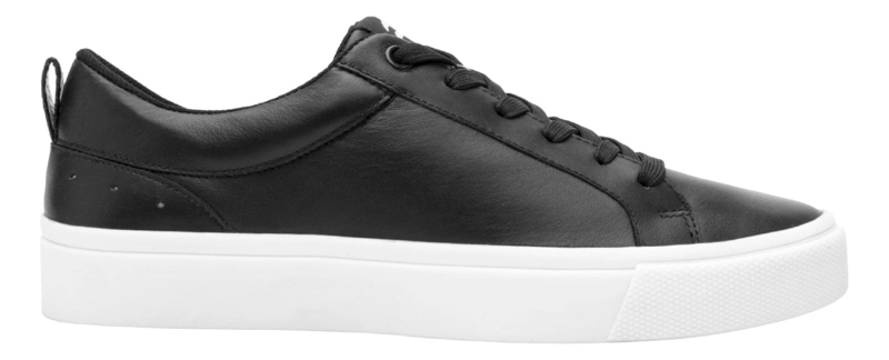 ZAPATILLAS MUJER FLEXI URBANAS NEGRO CUERO NIKIA - 1