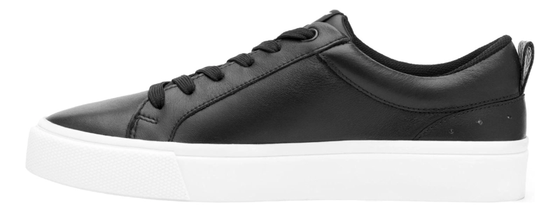 ZAPATILLAS MUJER FLEXI URBANAS NEGRO CUERO NIKIA - 3