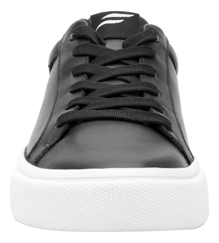 ZAPATILLAS MUJER FLEXI URBANAS NEGRO CUERO NIKIA - 4