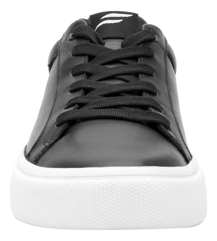 ZAPATILLAS MUJER FLEXI URBANAS NEGRO CUERO NIKIA - 4