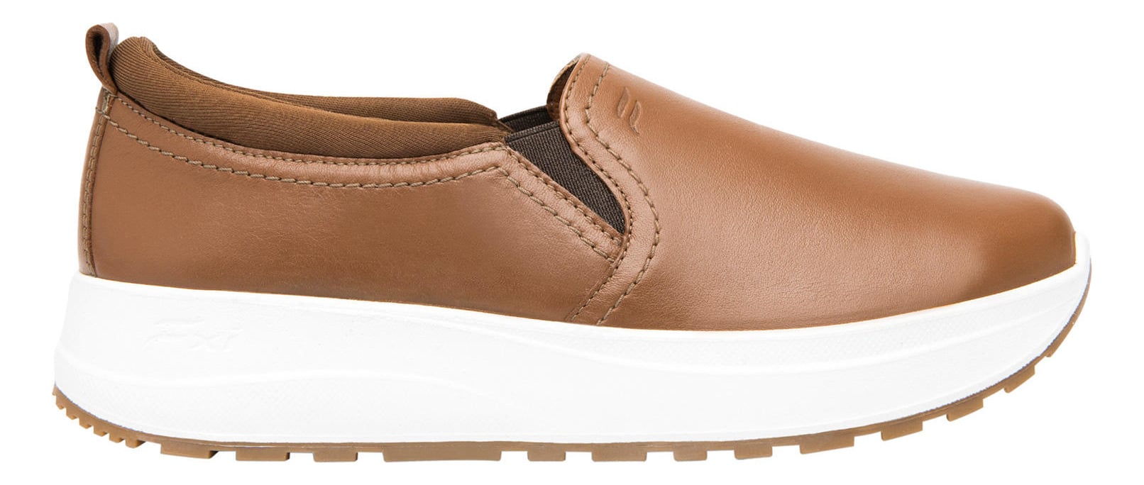 ZAPATILLAS MUJER FLEXI CASUALES CAFÉ CUERO ATSIRI - 2