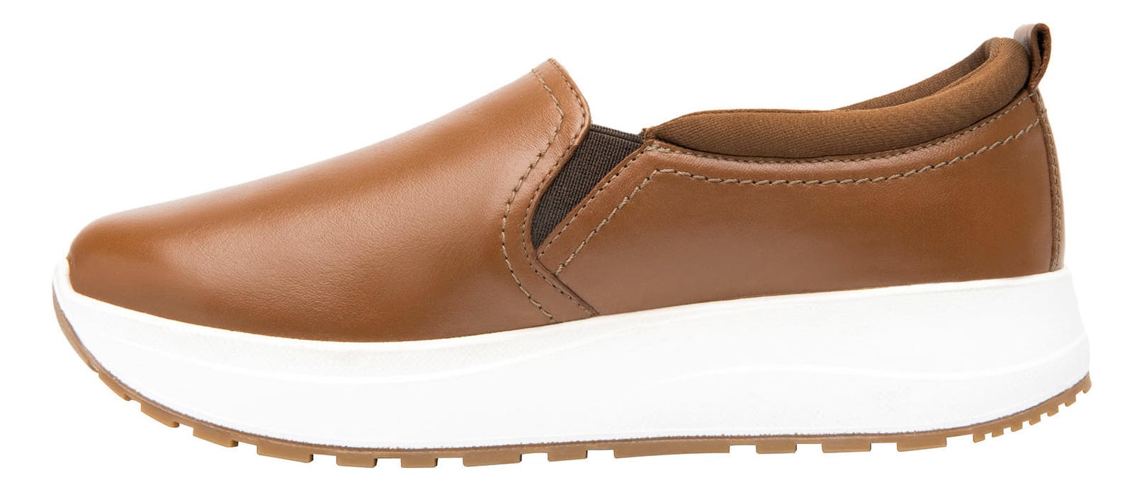 ZAPATILLAS MUJER FLEXI CASUALES CAFÉ CUERO ATSIRI - 3