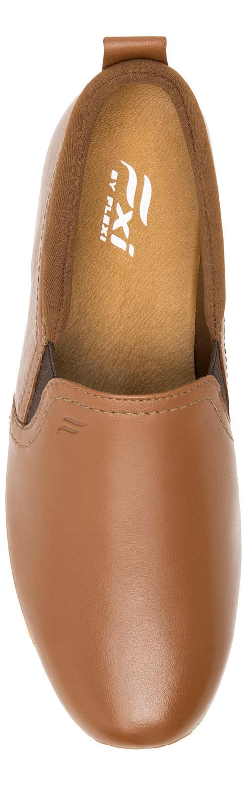 ZAPATILLAS MUJER FLEXI CASUALES CAFÉ CUERO ATSIRI - 5