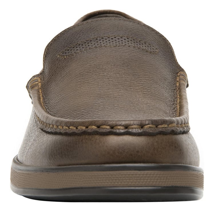 MOCASINES HOMBRE FLEXI CUERO CAFE JUKO - 4