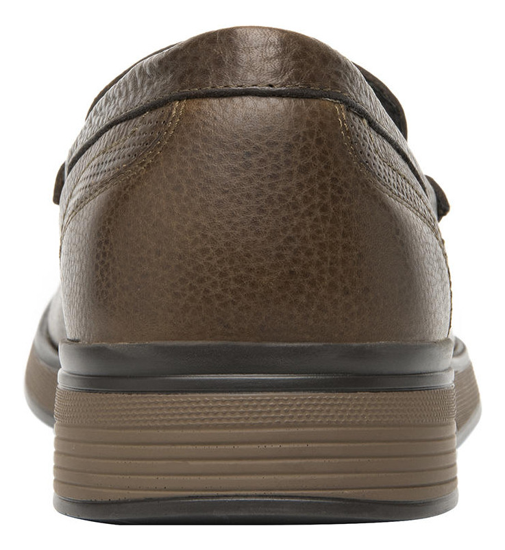 MOCASINES HOMBRE FLEXI CUERO CAFE JUKO - 5