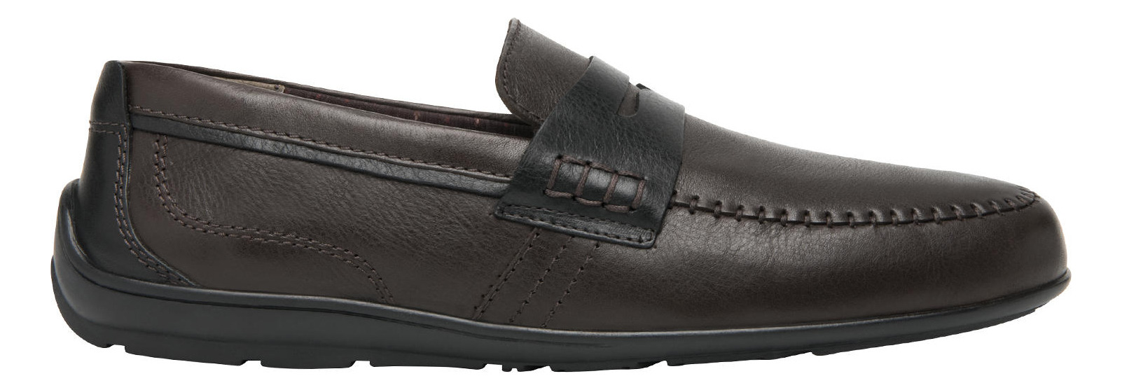 MOCASINES HOMBRE FLEXI CUERO COS CAFÉ OSC - 1