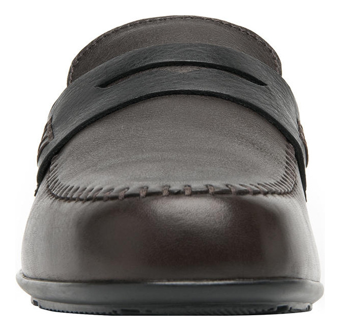 MOCASINES HOMBRE FLEXI CUERO COS CAFÉ OSC - 4