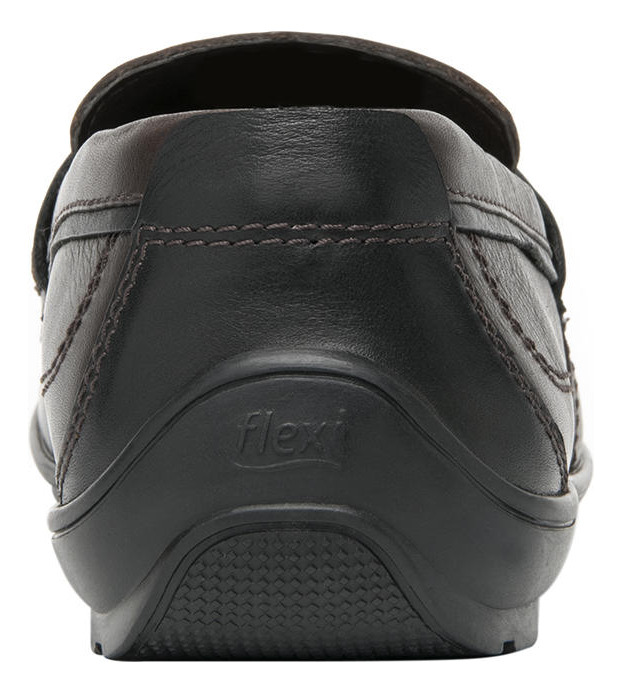 MOCASINES HOMBRE FLEXI CUERO COS CAFÉ OSC - 7
