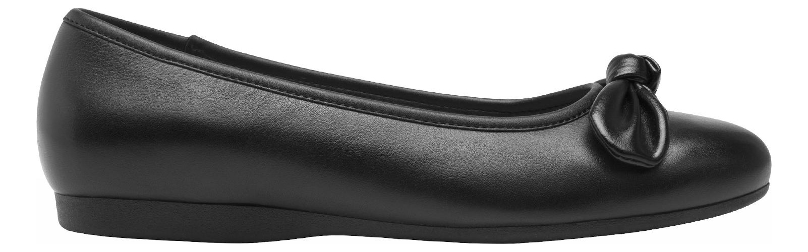 BALLERINAS MUJER FLEXI CUERO NEGRO MARIE - 2