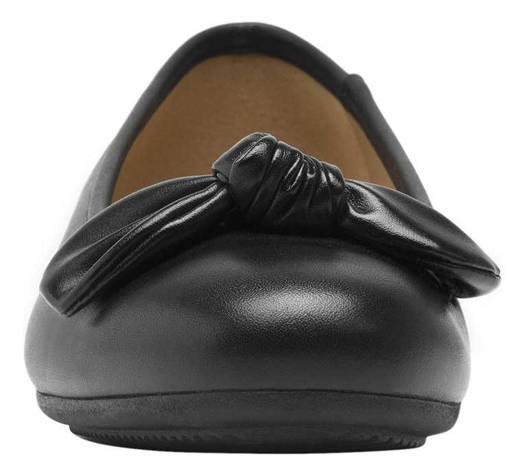 BALLERINAS MUJER FLEXI CUERO NEGRO MARIE - 3
