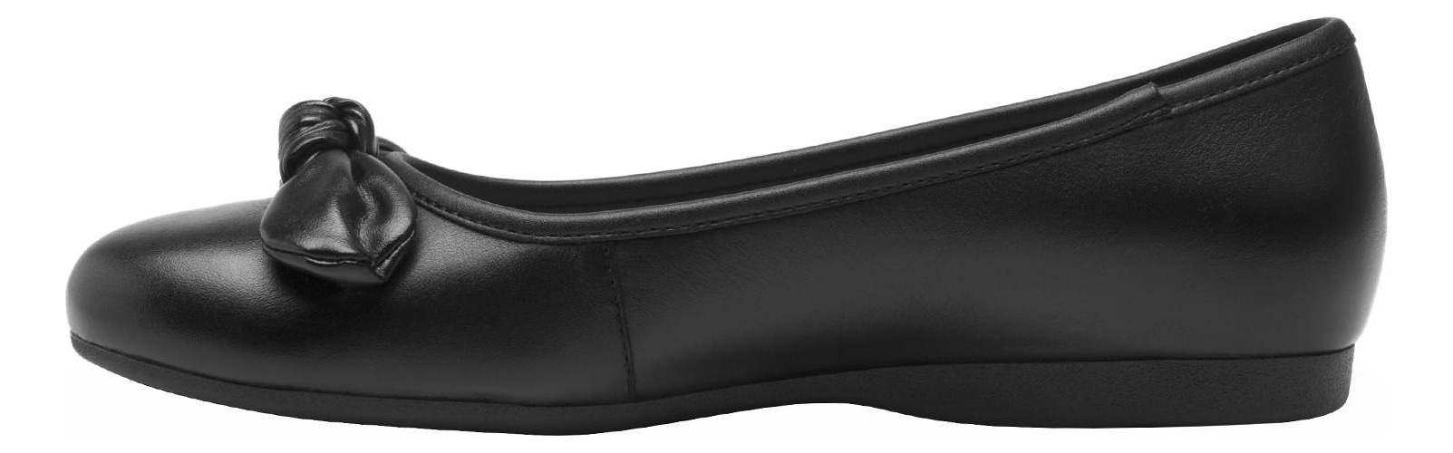 BALLERINAS MUJER FLEXI CUERO NEGRO MARIE - 4