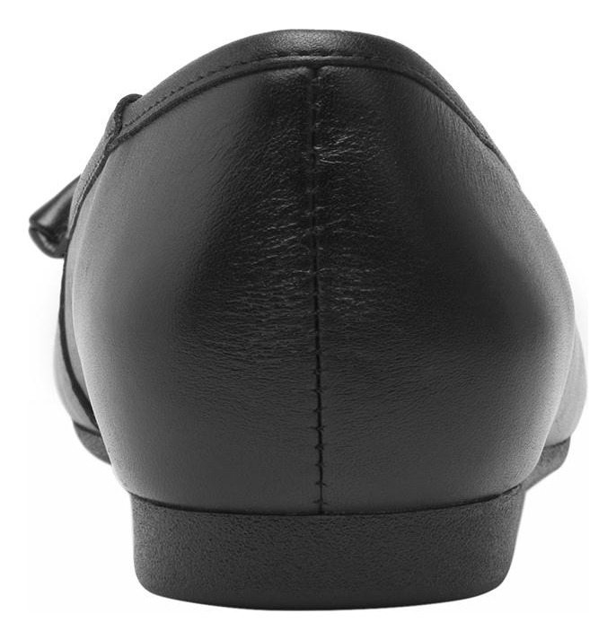 BALLERINAS MUJER FLEXI CUERO NEGRO MARIE - 5