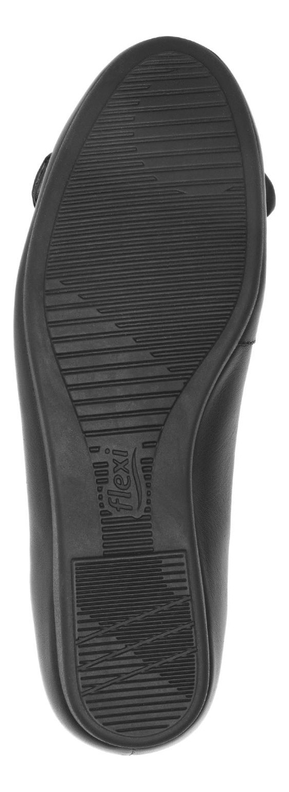 BALLERINAS MUJER FLEXI CUERO NEGRO MARIE - 7