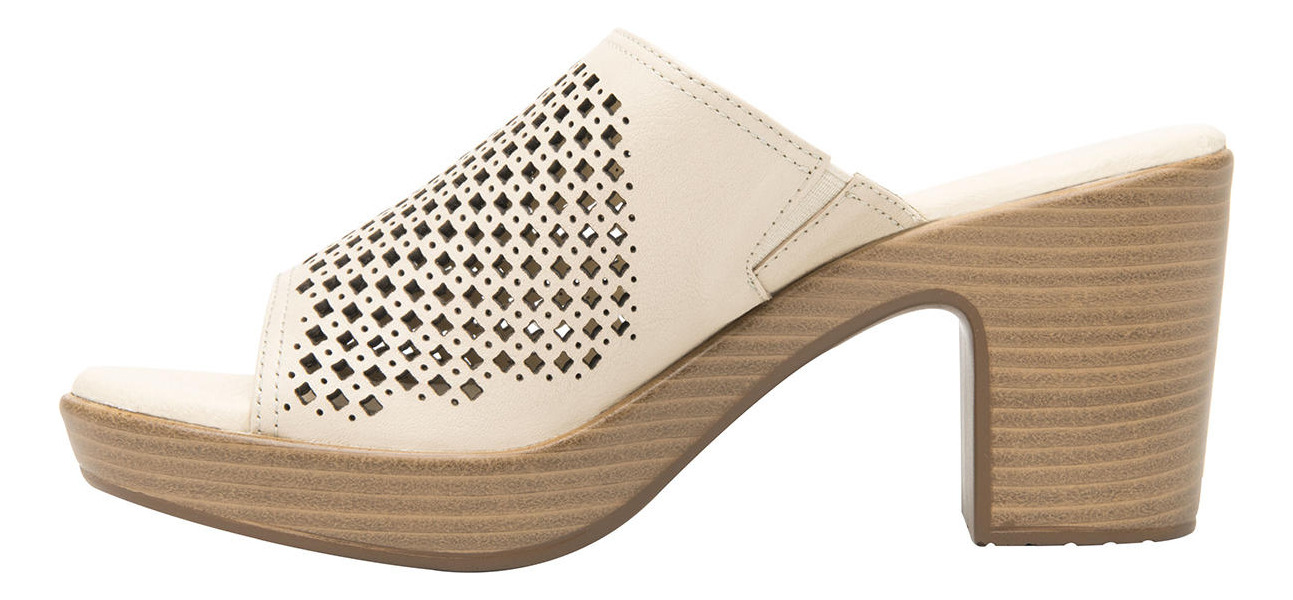SANDALIAS MUJER FLEXI CUERO BEIGE LORY - 4