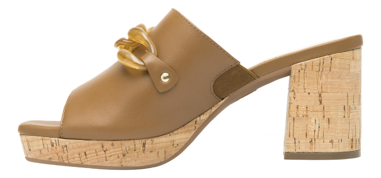 SANDALIAS MUJER FLEXI CUERO KADEISHA CAFÉ - 4