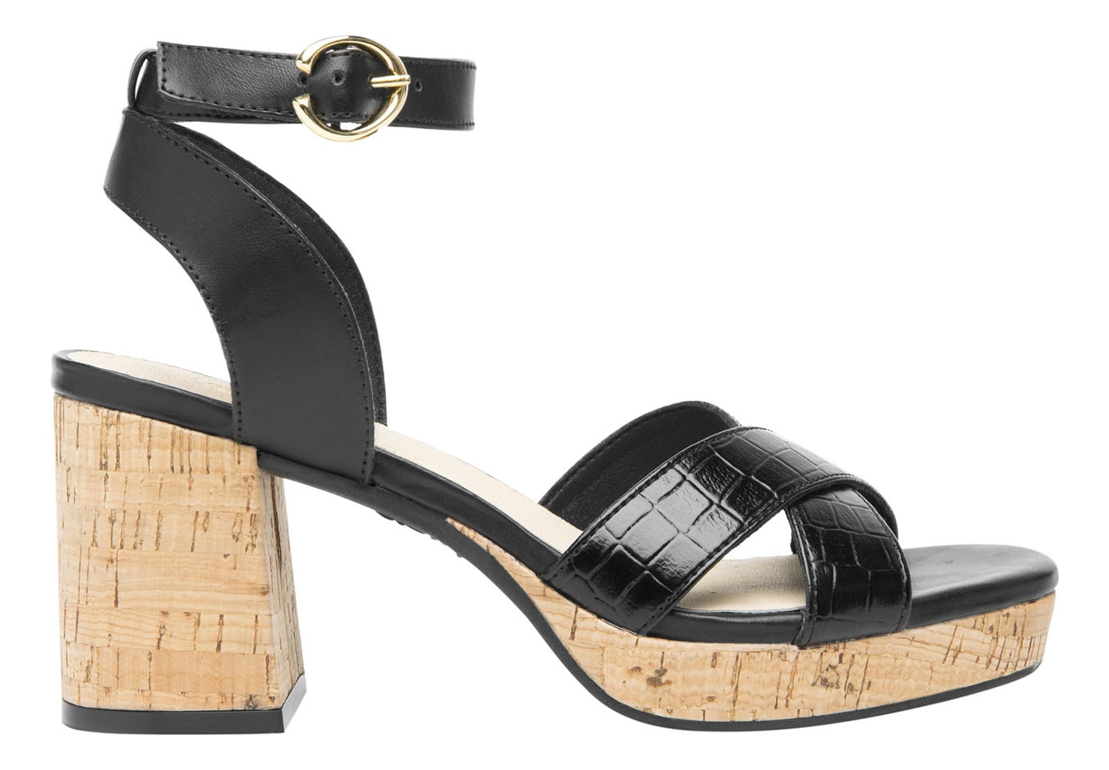 SANDALIAS MUJER FLEXI NEGRO KADEISHA - 1
