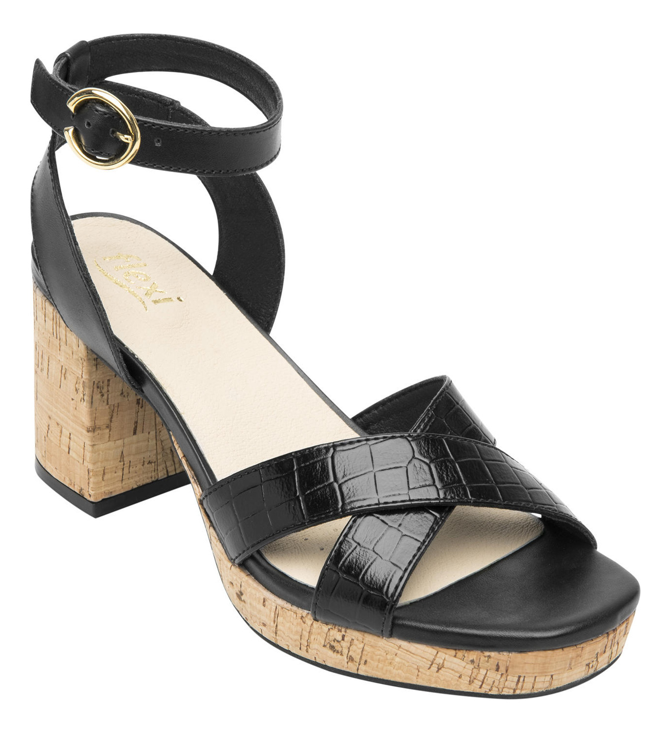 SANDALIAS MUJER FLEXI NEGRO KADEISHA - 2