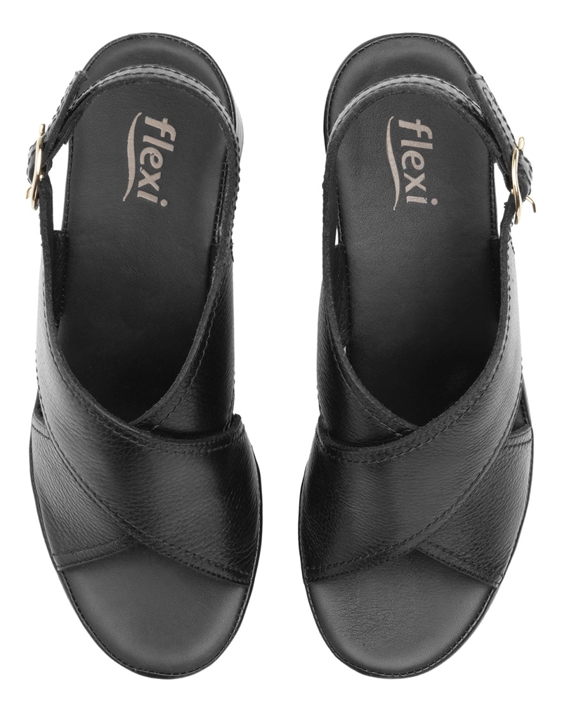 SANDALIA MUJER BIRGIT 122701 NEGRA - 6